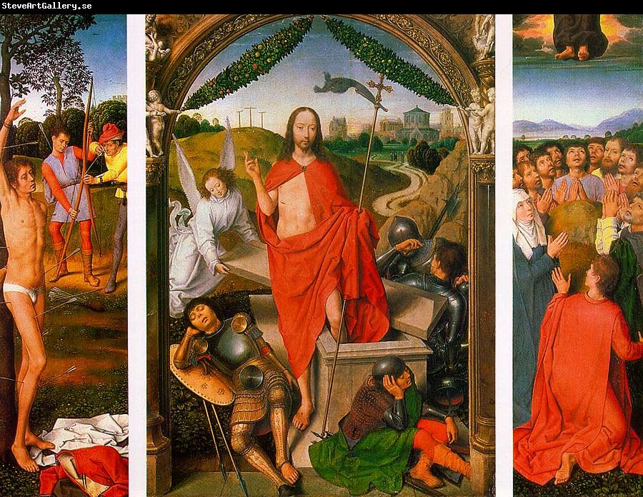 Hans Memling Resurrection Triptych